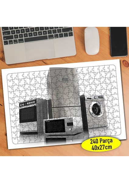 Beyaz Eşya Takımı 240 Parça Puzzle Yapboz TABLO-73507295