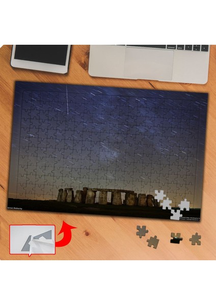 Gökyüzünde Meteor Yağmuru 240 Parça Puzzle Yapboz TABLO-P039