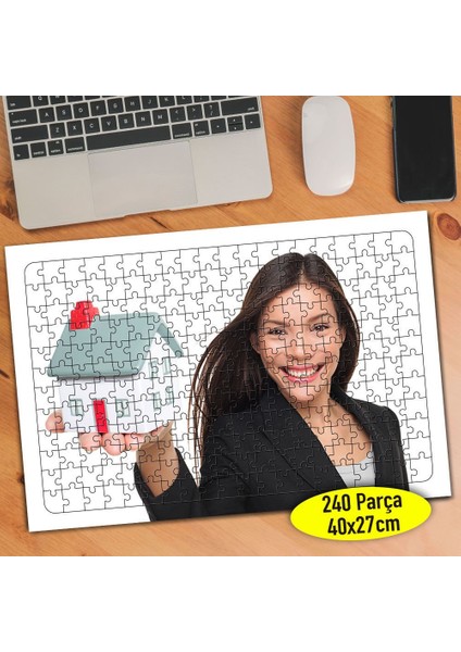 Emlakçılık Sektörü Iş Dünyası 240 Parça Puzzle YAPBOZ-54278542