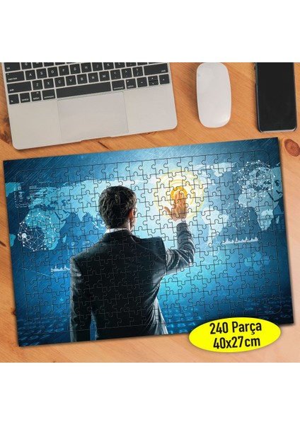 Iş Dünyası Finans Analizi 240 Parça Puzzle YAPBOZ-108863485