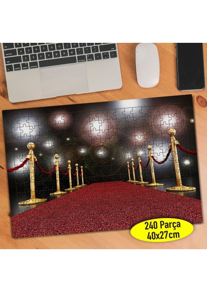 Başarıya Giden Yol Kırmızı Halı 240 Parça Puzzle YAPBOZ-75302556