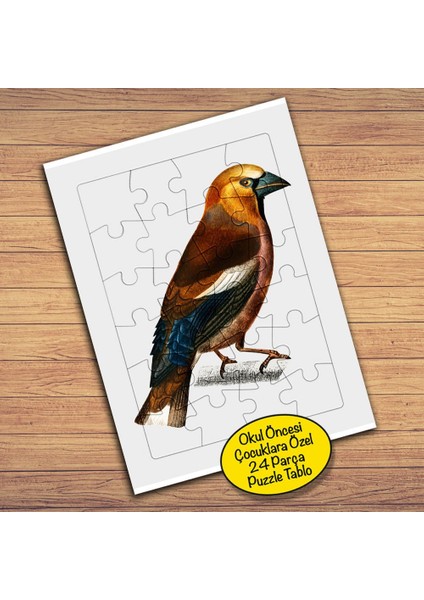 Minik Serçe - Kuş Çocuklara Özel Puzzle Yapboz TABLO-80773