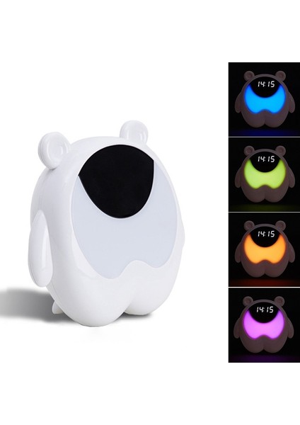 Yaratıcı USB Şarj Süresi Işık Zamanlayıcı Başucu Çalar Saat - Beyaz (Yurt Dışından) fiyatları