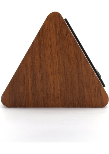 Sessiz Aydınlık Elektronik Kontrol Küçük Üçgen Çalar Saat - Kahverengi Ahşap Kırmızı Işık (Yurt Dışından) modelleri