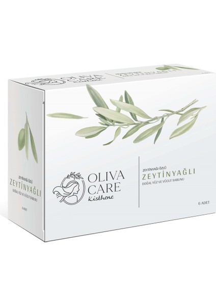 Kisthene Oliva Care Zeytinyağı Sabunu 6X85 gr