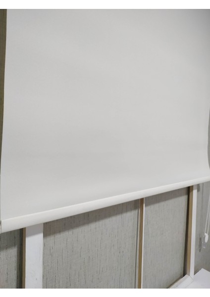 Beyaz Düz Stor Perde modelleri