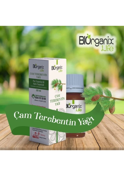 Biorganix Life Çam Terebentin Yağı