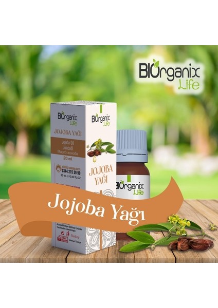 Biorganix Life Jojoba Yağı 20 ml