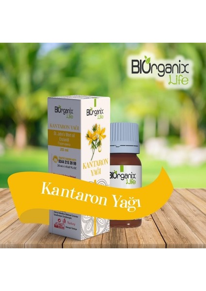 Biorganix Life Kantaron Yağı 20 ml