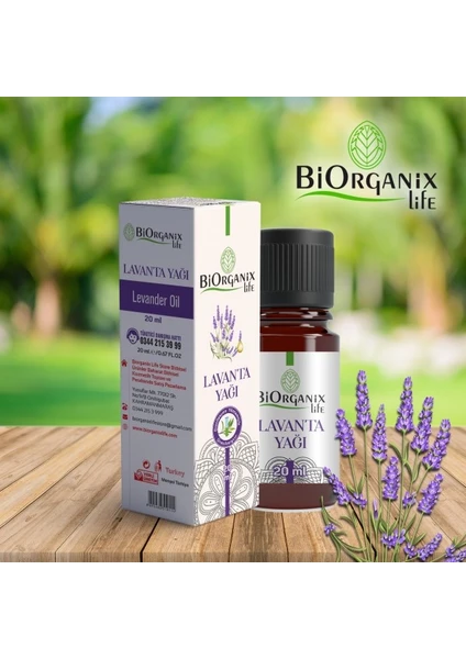 Biorganix Life Lavanta Yağı 20 ml