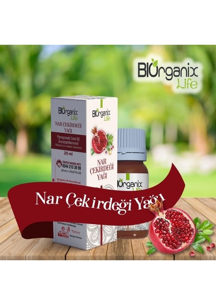 Biorganix Life Nar Çekirdeği Yağı 20 ml