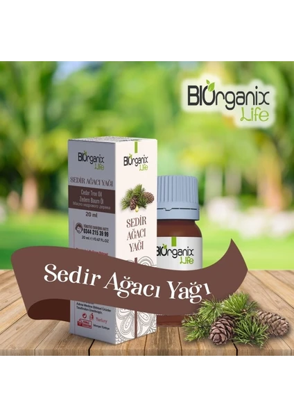 Biorganix Life Sedir Ağacı Yağı