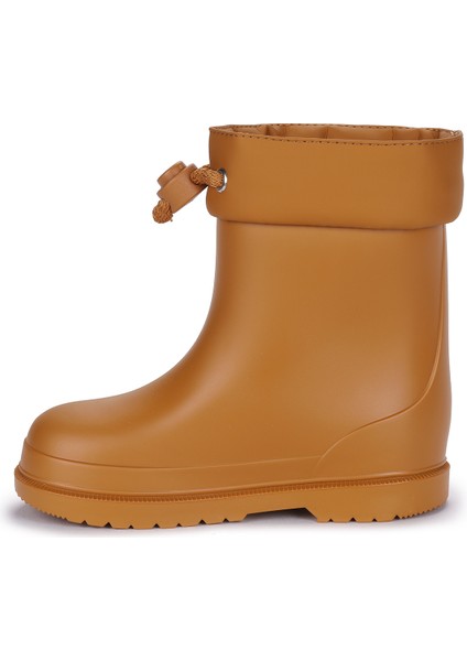 W10257 Bimbi Euri Kız/erkek Çocuk Su Geçirmez Yağmur Kar Çizmesi Taba