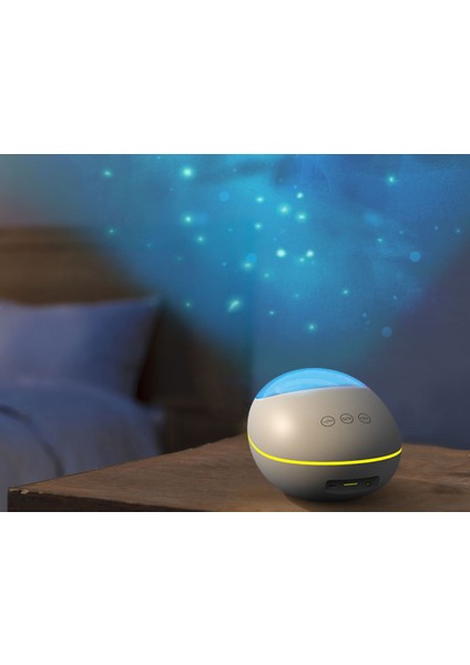 Bluetooth LED Uzaktan Kumandalı Projeksiyon Lambası (Yurt Dışından) fırsatları
