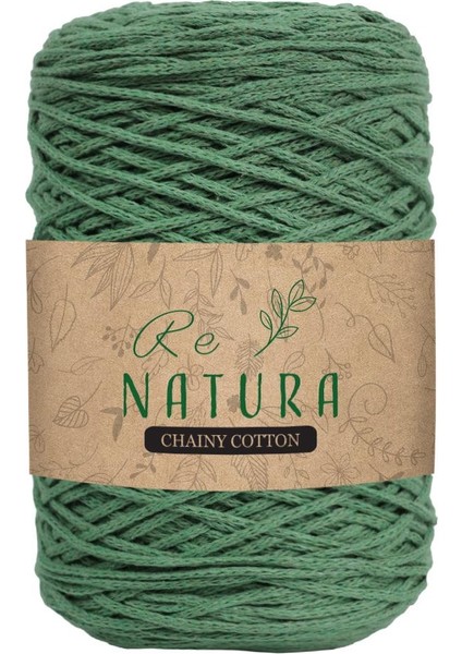 Pastel Yeşil Chainy Cotton İp