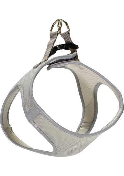 Air Mesh Göğüs Tasması Açık Gri 2XS 3-5 Kg