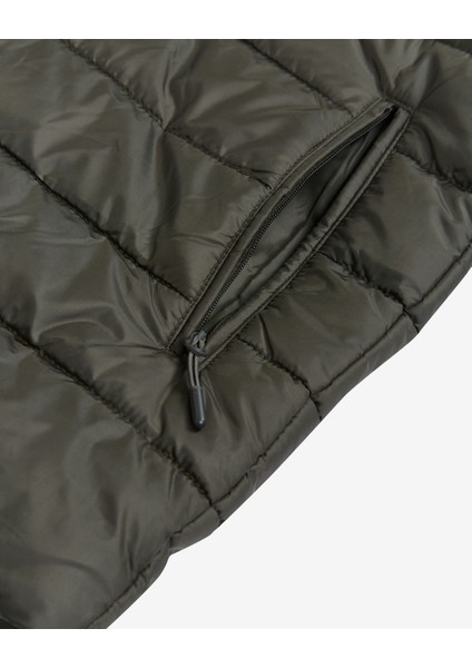 M Panel Hooded Jacket Haki Erkek Mont S212041-801