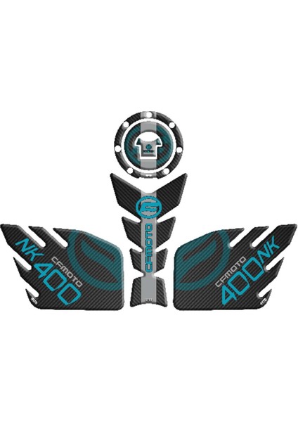 Cf Moto 400 Nk Tank Pad Set