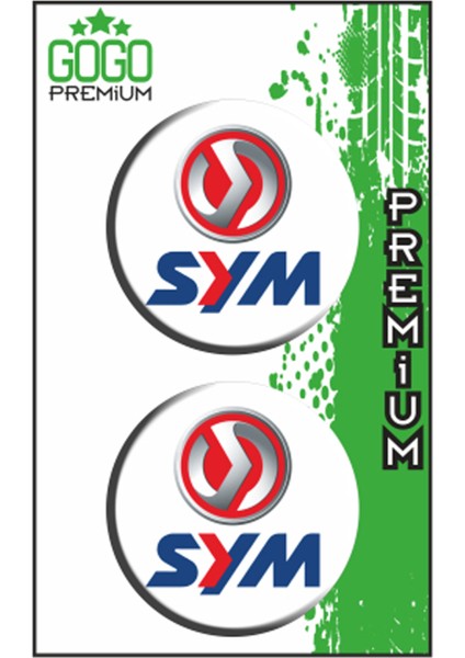 Seven Kardeşler Sym (5x5) Ikili Damla Etiket (De062)