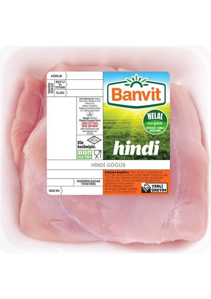 Hindi Göğüs 1 kg