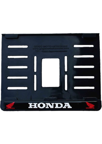 4 Plastik Kırılmaz Motosiklet Plakalık
