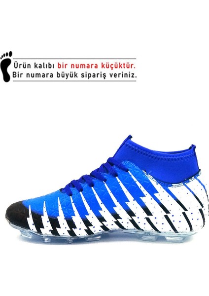 1453 Siyah Sax Çoraplı Krampon Futbol Ayakkabısı fiyatları