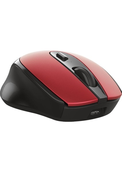 24019 Zaya Rechargeable Şarj Edilebilir Kablosuz Optik Mouse Kırmızı