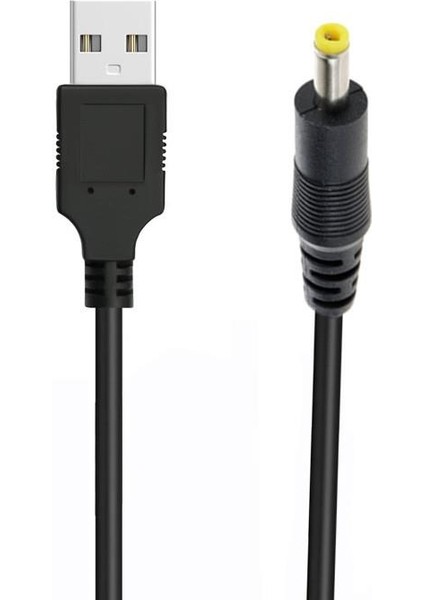 USB To 4 mm Dc Kablo 50 cm