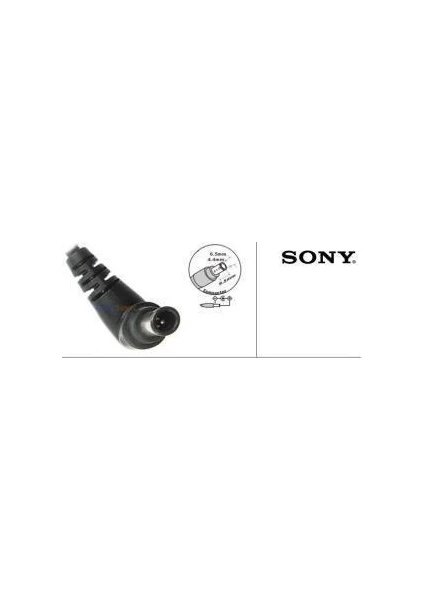 Sony Laptop Adaptör Dc Kablo, 6.5mm - 4.4mm