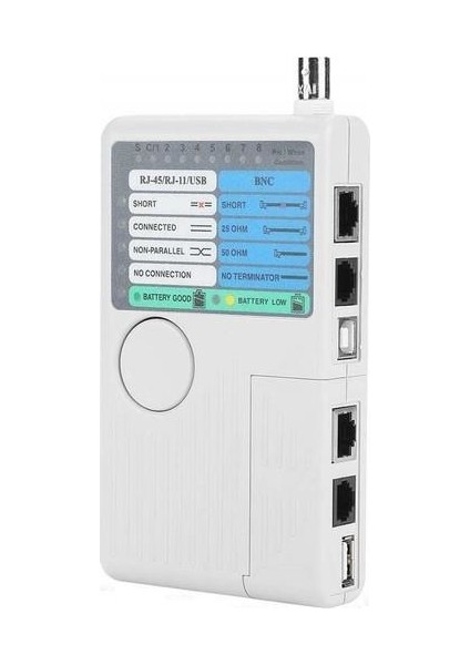 PrimeX Plus PX-3990 RJ45/RJ11/USB/BNC Remote Ultra Çoklu Kablo Test Cihazı