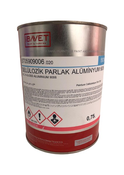 Ibavet Selülozik Parlak Krom Sarı 0,75 Lt