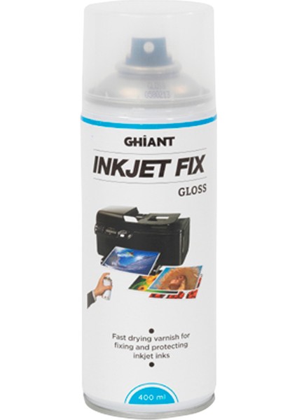 -Injket Fix Fotoğraf Baskısı Için 400 ml Sprey Koruma-Parlak