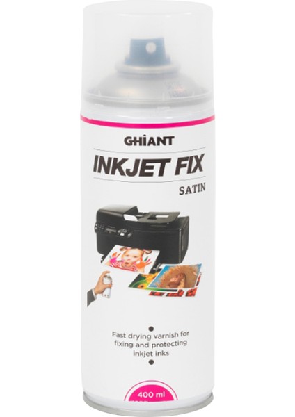 -Injket Fix Fotoğraf Baskısı Için 400 ml Sprey Koruma-Satin