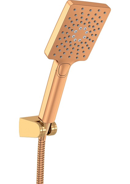 Maxima Gold Altın Mafsallı Askılı El Duş Takımı VS-7860
