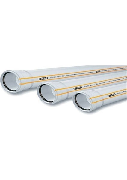 Pvc Pimaş Dublex Atık Su Borusu 110 X2000 mm