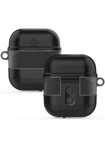 Airpods Kılıf IP68 Su Geçirmez Tam Koruma Karbon Fiber Zırh Tasarım fiyatları