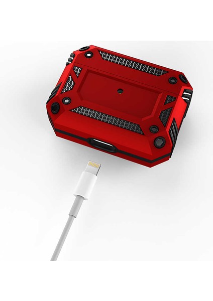 Airpods Pro Kılıf Airbag 15 Zırh Tasarım Silinebilen Kir Tutmaz