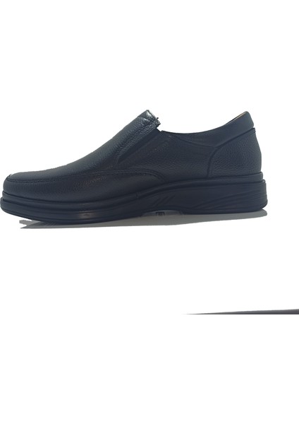 Siyah Deri Comfort Günlük Erkek Ayakkabı modelleri