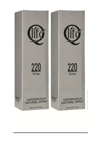 NO:220 Edc 50 ml + 50 ml 2'li