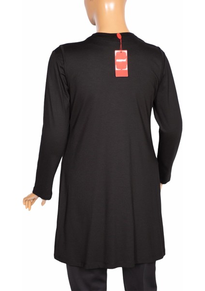 Işıltı Kadın Büyük Beden Yelek Bluz Siyah Takım fırsatları