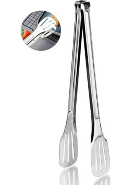 Paslanmaz Çelik Izgara Maşası