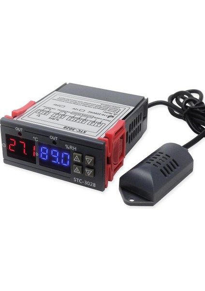 STC-3028 Dijital Sıcaklık Nem Ölçer 220V 10A Termostat fiyatları