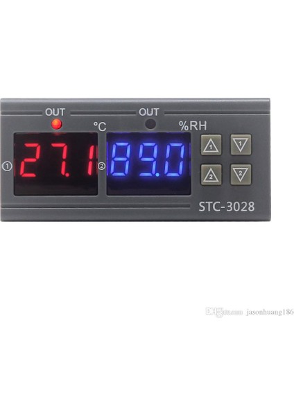 STC-3028 Dijital Sıcaklık Nem Ölçer 220V 10A Termostat modelleri