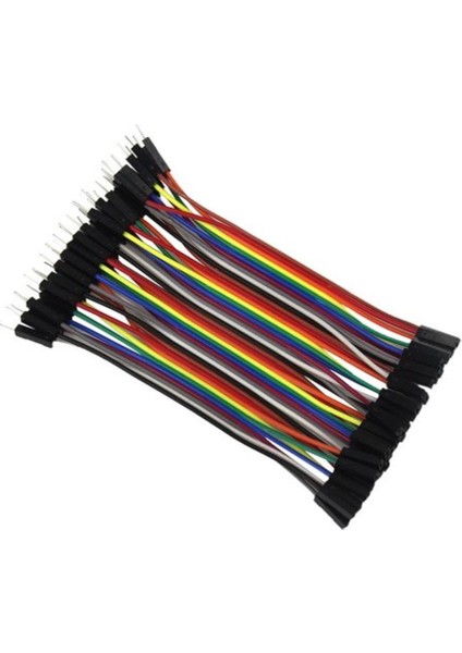 10CM 40 Pin Dişi Erkek Dupont Kablo Breadboard Jumper