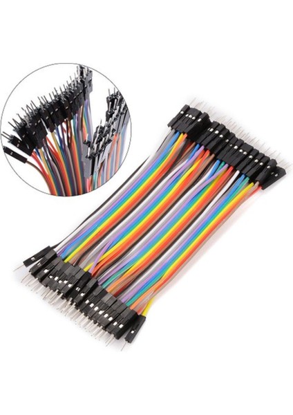 10CM 40 Pin Erkek Erkek Dupont Kablo Breadboard Jumper