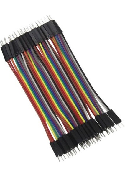 10CM 40 Pin Erkek Erkek Dupont Kablo Breadboard Jumper