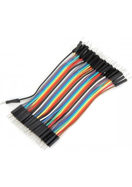 10CM 40 Pin Erkek Erkek Dupont Kablo Breadboard Jumper