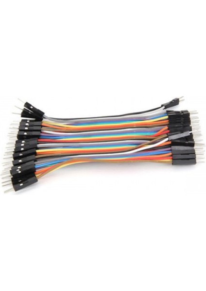 10CM 40 Pin Erkek Erkek Dupont Kablo Breadboard Jumper