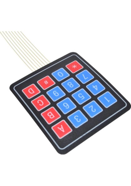 4x4 Membran Tuş Takımı - Keypad