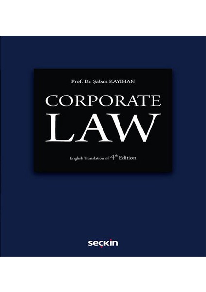 Corporate Law - Şaban Kayıhan